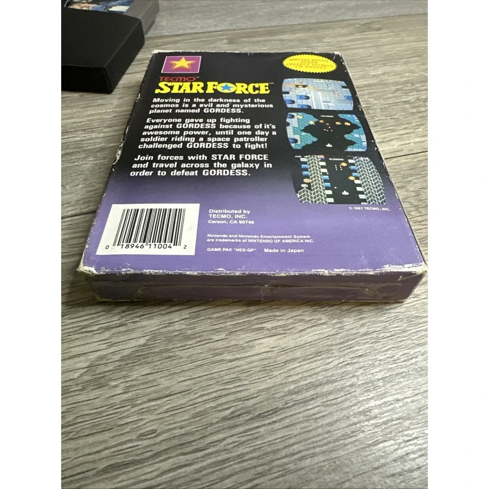 Star Force (Nintendo Entertainment System, 1987 CIB‎